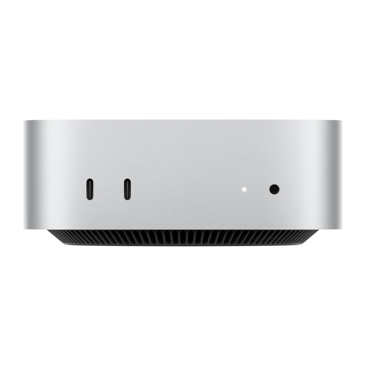 Apple Mac mini M4 (MCYT4AB/A) 24GB RAM 512GB SSD Silver, front angled view