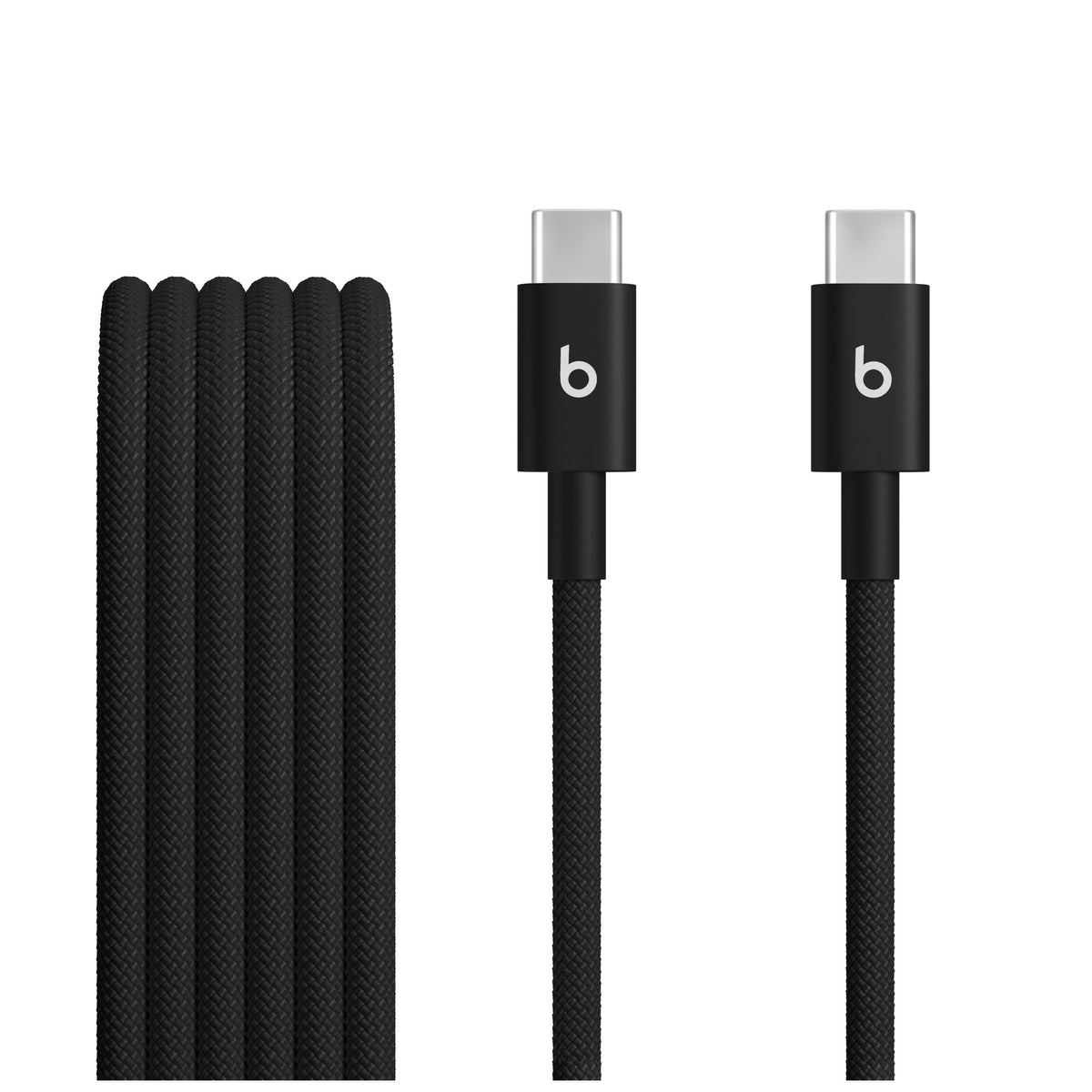 Beats USB-C to USB-C Woven Cables (1.5m) — Bolt Black (2-Pack) by Apple – product photo