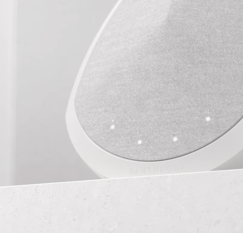 Pantheone Obsidian Compact Wireless Speaker -  White by Pantheone Audio – view 7