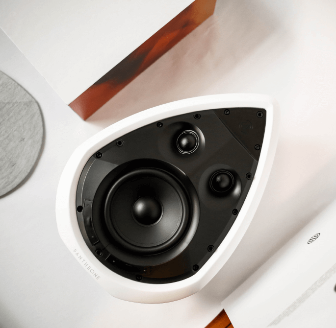 Pantheone Obsidian Compact Wireless Speaker -  White by Pantheone Audio – view 4