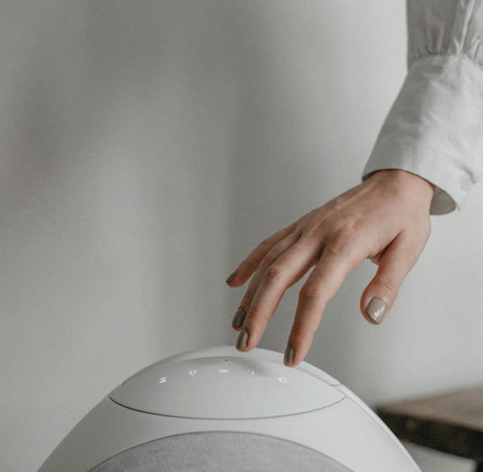 Pantheone-I Wi-Fi & Bluetooth Wireless Multiroom Speaker - White by Pantheone Audio – view 4