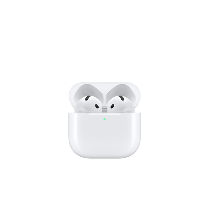 AirPods 4 with USB-C Charging Case, official Apple product image