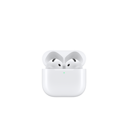 AirPods 4 with USB-C Charging Case, official Apple product image
