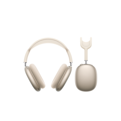 AirPods Max in Starlight with Smart Case, official Apple product image