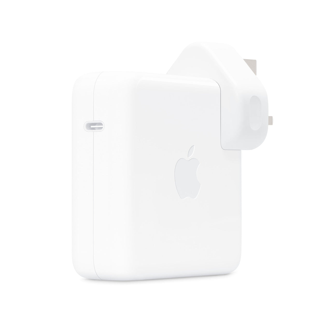 Apple 96W USB-C Power Adapter — rear view