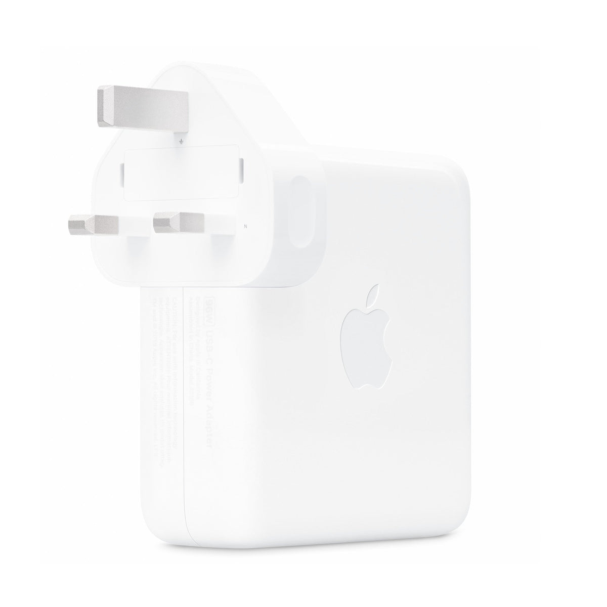 Apple 96W USB-C Power Adapter — side view