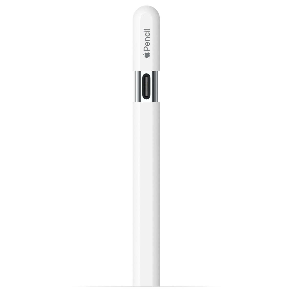 Apple Pencil (USB-C) — cap open and USB-C port