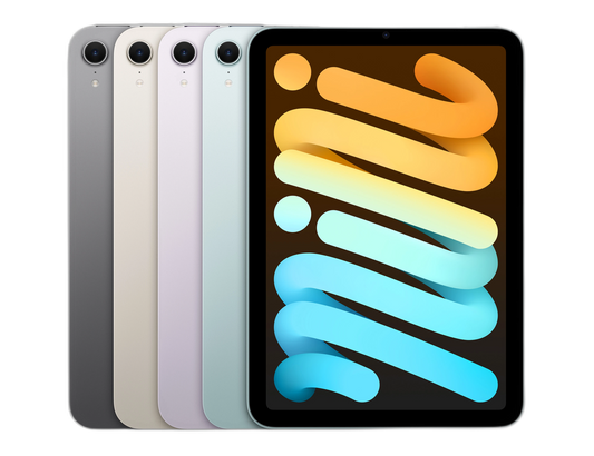 iPad mini, transparent cutout