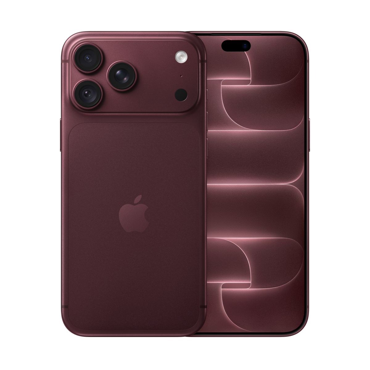 Burgundy Apple iPhone 18 Pro Max, transparent product image