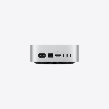 Apple Mac mini rear panel with power, Ethernet, HDMI and Thunderbolt ports