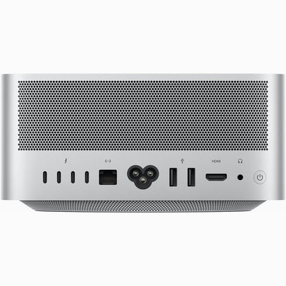 Apple Mac Studio rear ports: Thunderbolt, Ethernet, HDMI, USB-A and headphone jack