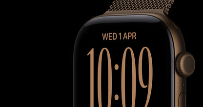 Apple Watch Series 12 in Dark Bronze Aluminium – official finish view
